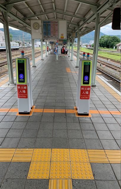 秩父鉄道寄居駅の改札機