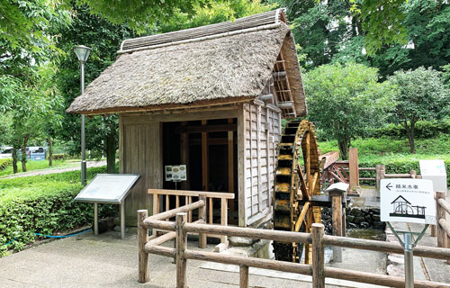 東秩父村の精米水車