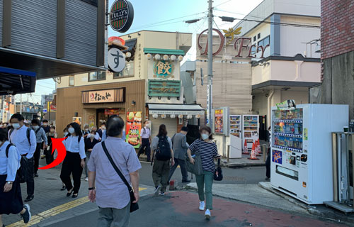 新秋津駅から秋津駅へ（2）