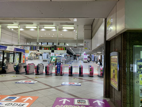 東武東上線　池袋駅南改札口